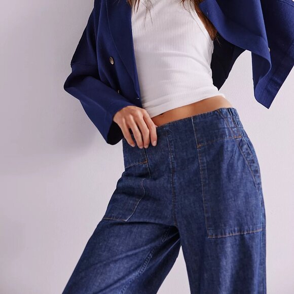 We The Free Breezy Denim Pull-On Jeans - Picture 10 of 10